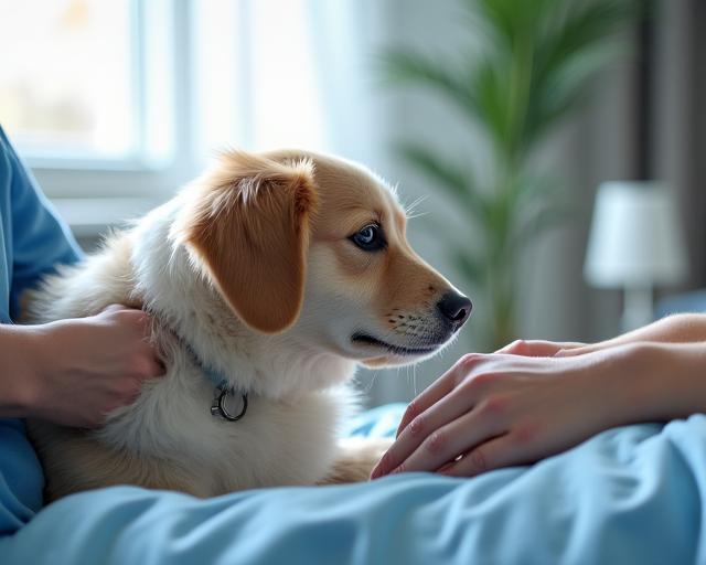 Cane da terapia in ospedale Firenze
